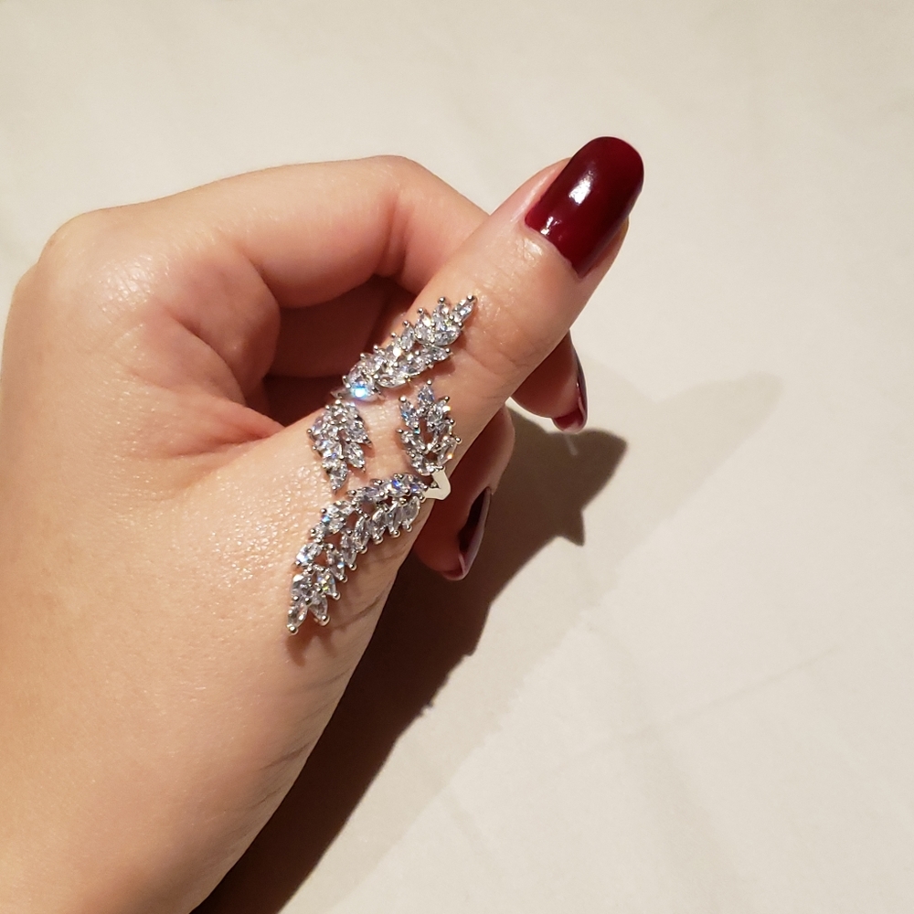New wreath wrap around ring